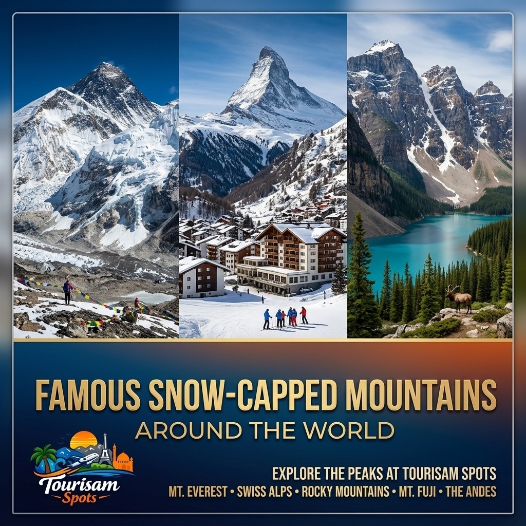 Snow Capped Mountains